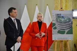 ewa błaszczyk i minister zbigniew ziobro